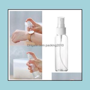 Botellas de embalaje Oficina Escuela Negocios Industrial 100Ml Aerosol recargable portátil Envase vacío Envase de plástico cosmético Viaje por Dr.
