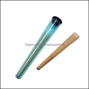 PACKING BOOLSEN OFFICE SCHOOL BEDRIJF INDUSTRIËLE 110 MM PRE ROLL PACKAGING PLASTIC CONICAL PREROLL DOOB TUBE GEWELDIGE HOUDER Smoke kegels Cl