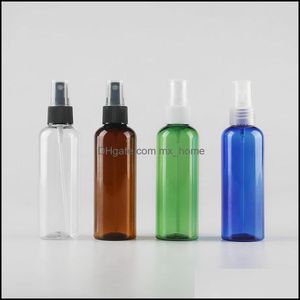 Bouteilles d'emballage Bureau École Affaires Industrielle 30Ml 50Ml 100Ml Vide Désinfectant Pour Les Mains Bouteille De Pulvérisation Pet En Plastique Brouillard Pompe Pour Alcool Ton