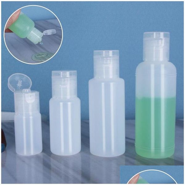 Bouteilles d'emballage en gros 10 ml 20ml 30 ml 50 ml bouteille complémentaire en plastique Contage cosmétic
