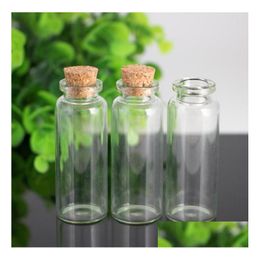 Verpakking Flessen Groothandel 20 ml Kurkpot Glas Diy Decoratie Mini Gunsten Mes Fles Flacon Kleine Potten Feest Drop Delivery Kantoor Schoo Dhsrc