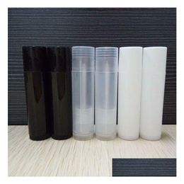 Flessen verpakken Groothandel 5G Lege doorzichtige lippenbalsembuizen Containers Transparante lippenstift Mode Cool Tube Hervulbare fles Drop Del Otqej