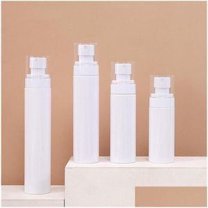 Bouteilles d'emballage En gros 60 ml 80 ml 100 ml 120 ml Flacons de pulvérisation vides en plastique à brume fine Bouteille de voyage rechargeable Pompe à lotion Cosmétique Co Dhbkt