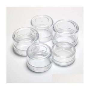 Bouteilles d'emballage en gros pots haut de gamme échantillon cosmétique récipient vide 5 ml en plastique pot rond bouchon à vis couvercle petite bouteille minuscule 5G pour M Dhnkk