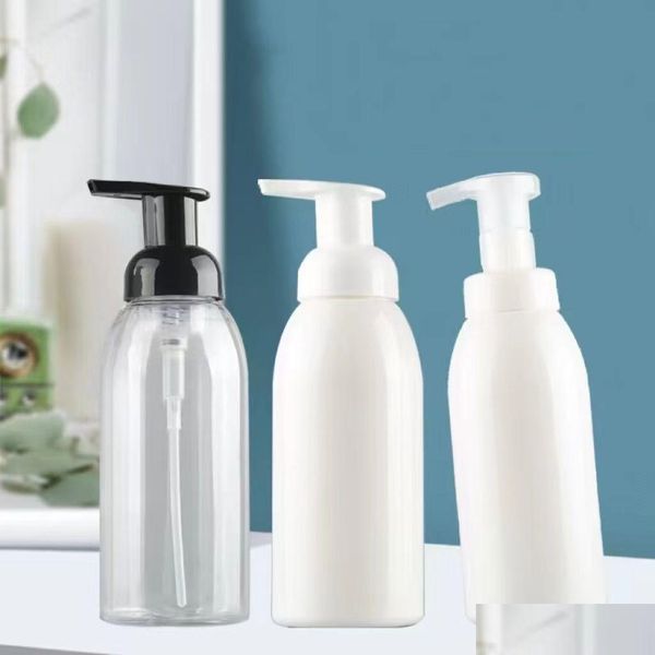 Bouteilles d'emballage Bouteilles d'emballage en gros 360 ml Désinfectant pour les mains Pompe à mousse Bouteille en plastique pour la désinfection Cosmétiques liquides C12 Drop D Dhbrl