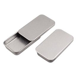 Boîtes d'emballage en gros 64x30x10mm top dessus emballage d'étain vide en étanche en étape en métal Conteneur de boîtier Floss Push-PL Drop Livraison Dhurn