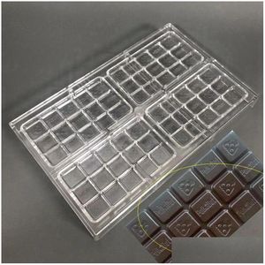 Boîtes d'emballage en gros Polka Dot Chocolate Mods Blister Kit Transparent Polkadot Plateau pour treillis en plastique dur modèle de qualité alimentaire Dhyrt
