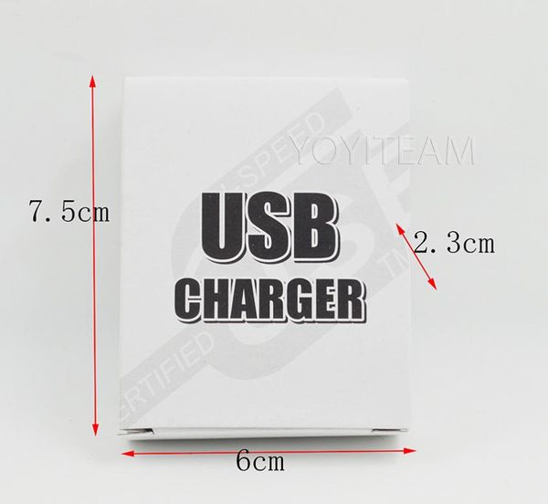 Emballage pour chargeur USB Boîte en papier USB Charger USB Charger Home 250G Grey Paper Board Small et Mini7846057