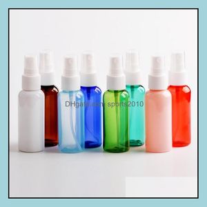 PACKING OFFICE School Business Industrial 50ml ontsmelder lege hand wassen flessen Emsion Pet Plastic Mist Spray Pump fles voor alcohol LX1