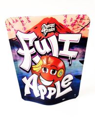 Papier d'emballage Fuit Apple 3.5G Smell Proof Plastic Mylar Edibles Backpack Boyz Runty Gelato Zerbert Special Die Cut Shaped Bags Zippe Ot5Gw