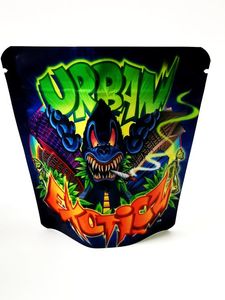 Papel de embalaje Urban Shark Exoticz 3.5G Plástico a prueba de olores Mylar Comestibles Mochila Boyz Runty Gelato Zerbert Especial Troquelado en forma B Otklx