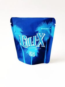 Papier d'emballage X G5 Bleu 3.5G Smell Proof Plastique Mylar Edibles Sac à dos Boyz Runty Gelato Zerbert Spécial Die Cut Sacs en forme Zipper Otwjl