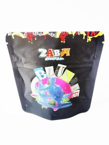 Papier d'emballage Zaba Blunade 3.5G Smell Proof Plastic Mylar Edibles Backpack Boyz Runty Gelato Zerbert Special Die Cut Shaped Bags Zip Otfjn