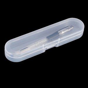 Emballage Boîtes à stylos en plastique Bijoux Papeterie Stockage transparent Boîte longue Emballage de produit numérique Cas Exemples de vitrines BH5539 WLY