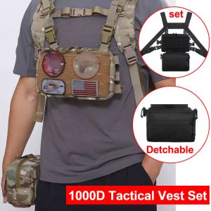 Packs 1000d Nylon MOLLE SANG BAG SPORT EDC PACHETS MEN MÉLIATION MILIATIONNEMENTS RETOPTACTIQU