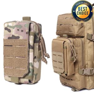 Packs 1000D Tactical Molle EDC Pouch Hunting Survival First Aid Bag Outdoor Men EDC Tool Pack Travel Camping Hunting Accessoires Bag