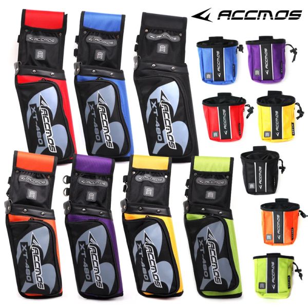 Packs ACCMOS Arrow Quiver Reverse Hold Release Sac pour la chasse à l'arc à composé réapprovisié