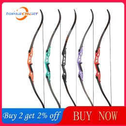 Packs Archery Bow Outdoor Shooting Recurve Bow for Righthented Krachtige Takedown Hunting Bow met boogtas 1850 pond