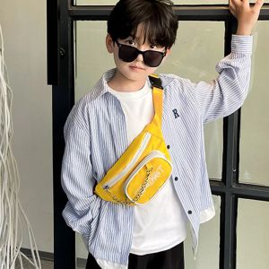 Pakt kinderta tas ketting Accessoires Fanny Pack Belt Bag Cute Girls Bananentas Mode schouder Crossbody Bags Kids Chest Pack