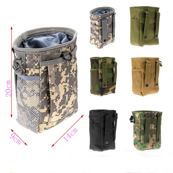 Packs Hunting Tactical Magazine Dump Drop Reloader Recycle Recycle Pack MOLLE MOLO PACK PACK AIRSOFT GURS ACCESSOIRES SURDRES SCHET