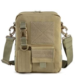 Emporte le sac à bandoulière masculin armée militaire tactique élingue sac à dos camouflage comprimé de chasse extérieur sac de messager portable