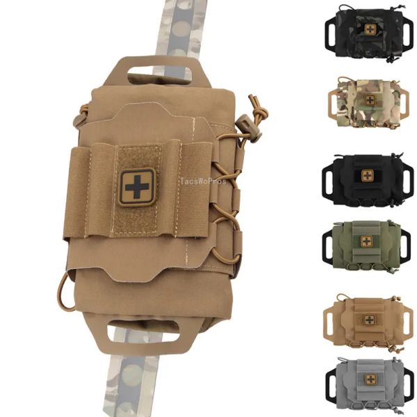 Packs mole militaire EDC SCHECH détachable Kits de premiers soins tactiques sac médical extérieur randonnée de chasse à la chasse à la chasse à l'urgence