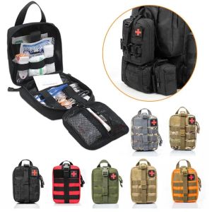 Packs Molle Military Pouch EDC Bag Medical Emt Tactical Outdoor EHBO KITS NOOD PACK IFAK LEGER MILITAIRE CAMPING HUISGEVENS TAG