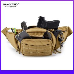 Emballe Nancy Tino Outdoor Tactical Taist Sac Holster coffre Military Combat Camping Sport Hunting Athletic Spolder Sling Holster Sac