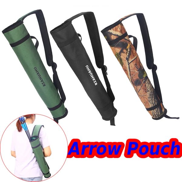 Emballe un nouveau support de carquois de flèche Oxford tissu arrow Sac de flèche portable suspension de rangement d'arc suspendu pour les accessoires de tir de chasse en plein air