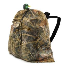Emballe du sac de leurre de canard de chasse extérieur sac à dos sac à dos avec épaule drake goose rangement net