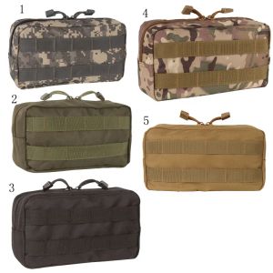 Packs Outdoor Tactical Military Molle Utility EDC Tool Taille Pack Medical EHBO -Pouch Telefoonhouder Case Hunting Bags