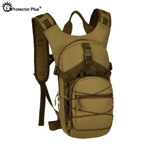 Packs Protector plus 15L Sports Sports Military Tactical Backpack Camping Randonnée Randonnée Rucksack Travel Sac de chasse à vélo de 2,5 L