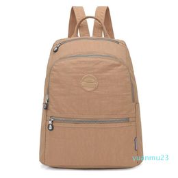 Packs RS6 2023 Nouveau sac à dos en nylon personnalisé Sac à dos coréen Mode Oxford Toile Mode Sac de voyage polyvalent