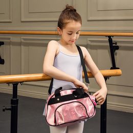 Packs Sansha Meisjes 7L Kleine PU Ballet Dans met Schouderbanden Gym Sporttas 325mm * 114mm * 193mm KBAG4