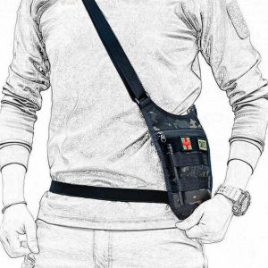 Packs Tactical Coffre Sac Portefeuilles Holster Pouche sous les bras MOLLE MILIATION SAG TÉLÉPHON