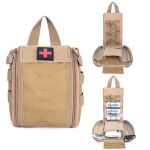Pakt tactische EHBO -kits Tas Molle Medical Bag Outdoor Hunting Camping Survival Tool Auto noodsituatie Militaire EDC Emergency Pouch