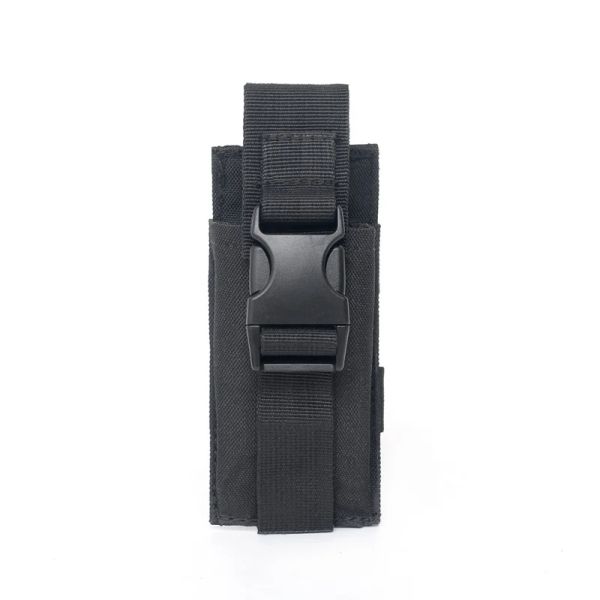 Packs Tactical Magazine Pouche Single Mag sac molle molle pochette de torche Étui à couteau de chasse extérieur Holster