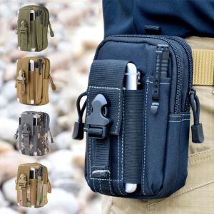 Pakt tactische militaire taille tas EDC Bag Men Outdoor Sport Running Telefoon Holder Huls Camo Hunting Outdoor Tool EDC Molle Pouch