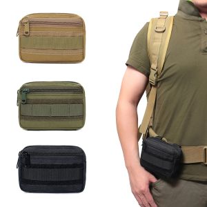 Packs Tactical molle edc outil pochette courroie de taille pack utilitaire petit sac accessoires militaires en cours d'exécution