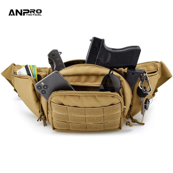 Packs Tactical Pouch Molle System Nylon Military Chest Sac Holster Magazine Cas Soft Back Breathable Hunting Accessori Sac à taille
