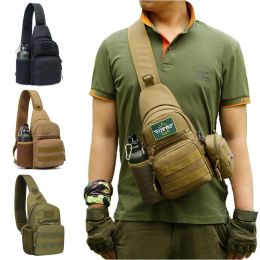 Packs Tactical Bag de Sac à bandoulière Army Military Sling MOLLE BACKPAK