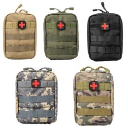 Packs Tak Yiying Tactical Medical First Aid Kit Bag Molle Medical EMT Couvre d'urgence extérieure Package militaire de voyage en plein air chasse