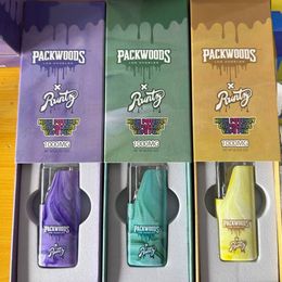 Packwoods Runtz wegwerppods Packwoods X Runty Runtz Packwood lege doos wegwerpsets met verpakking