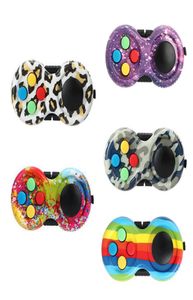 Pad Sensory Toy S Retro Classic Rainbow Controller Pads ing Blocs Spinner Toys for Kids Adults TDAH Ajouter le TOC AXITIQUE ANXIET SELD STRESS - B2008307592