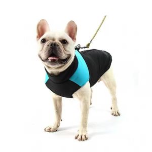 Gewatteerde winterwarme hondenkleding Waterdicht huisdiervest Ritsjack voor kleine, middelgrote en grote honden Mopshond Chihuahua Franse Bulldog-jas