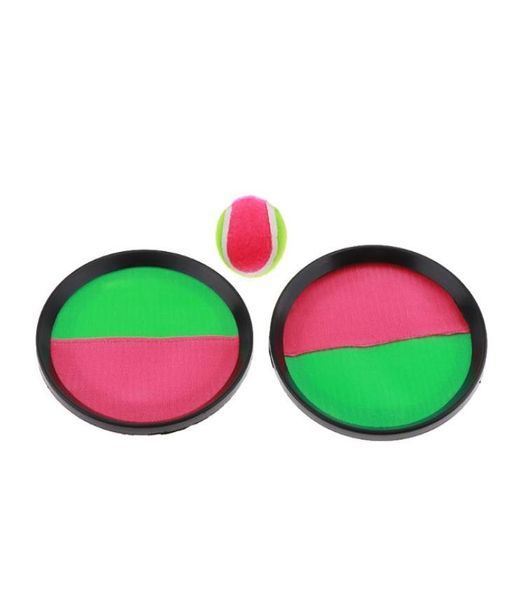 Juego de juego de pelota Paddle Catch and Toss, paletas de disco de mano de 18cm7quot y pelota de 7cm275quot, colores surtidos 8527866