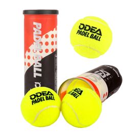 Padelbal ODEA Paddle Tennisaccessoires 50 Wol Professtional Toernooitraining Tennisballen onder druk 1248 Blikjes 240108