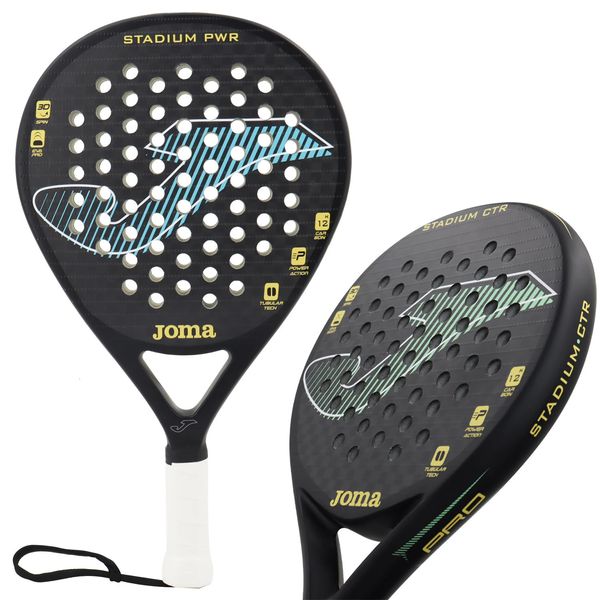 Raquette de Padel 12K raquette de Tennis en Fiber de carbone EAV Soft Pro 3D Spin tubulaire Tech Raqueta Padel Paddle 240313