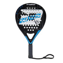 Padel Racket Pro Tennis Padel Paddle Racket Full Carbon Diamond Forme High Blance for Advanced Plays Eva Soft Padel Balls 240515