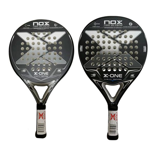 Raquette de Padel sans housse de sac Padel 3K 18K Nox At10 mousse de puissance en Fiber de carbone pour femmes hommes accessoires d'entraînement raquette de pagaie 240313